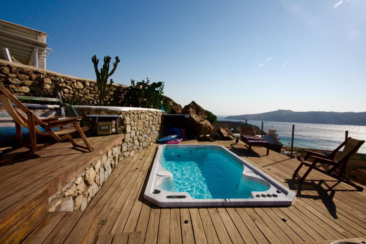 Villa Princess 5 4Bed With Small Tub Panormos Beach Exterior foto