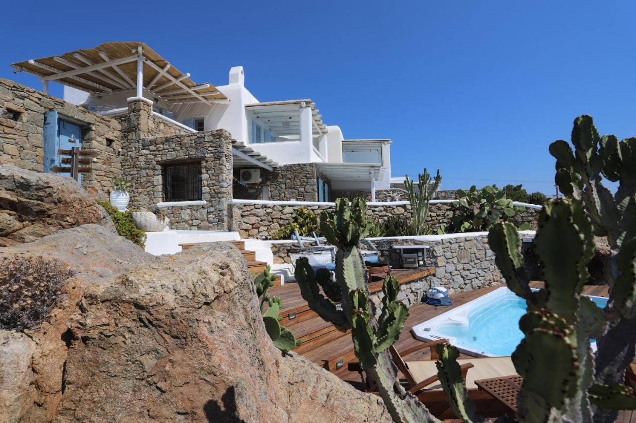 Villa Princess 5 4Bed With Small Tub Panormos Beach Exterior foto