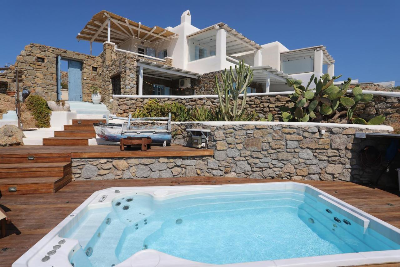 Villa Princess 5 4Bed With Small Tub Panormos Beach Exterior foto