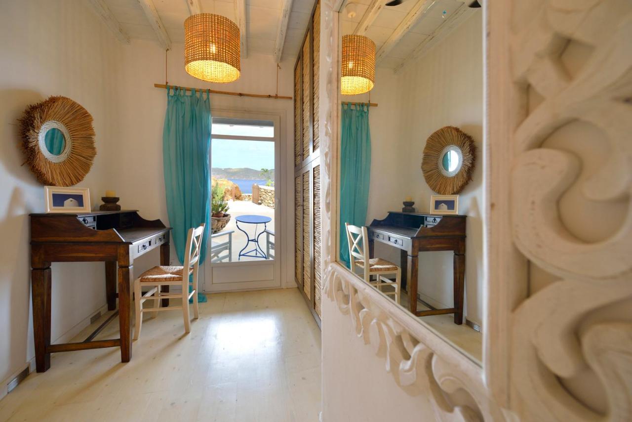 Villa Princess 5 4Bed With Small Tub Panormos Beach Exterior foto