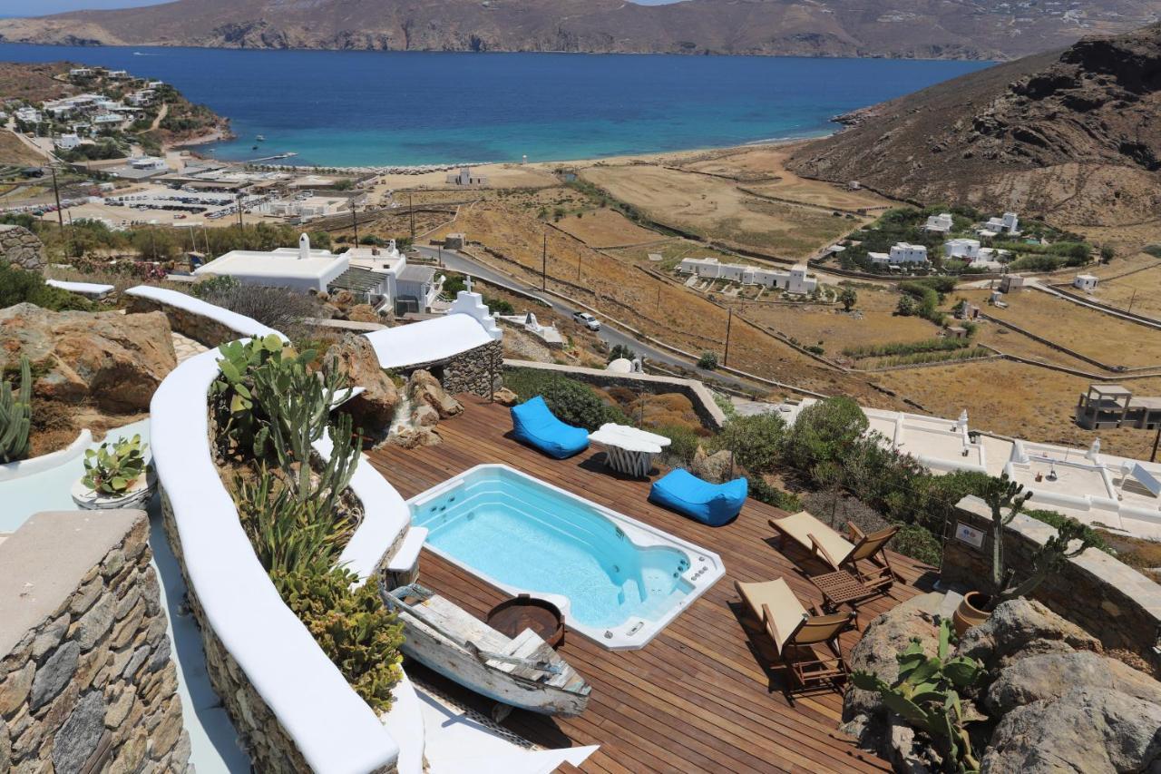Villa Princess 5 4Bed With Small Tub Panormos Beach Exterior foto