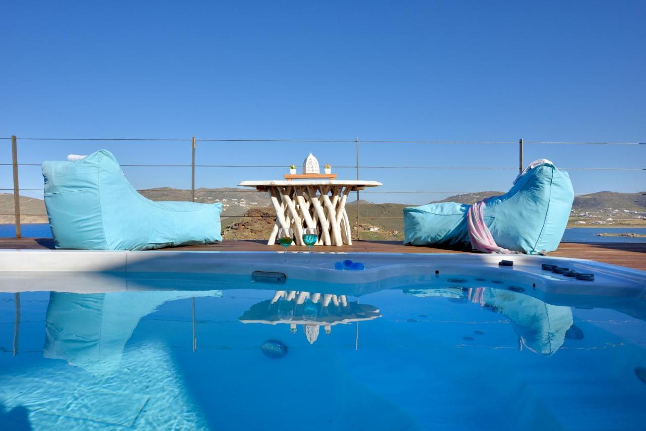 Villa Princess 5 4Bed With Small Tub Panormos Beach Exterior foto