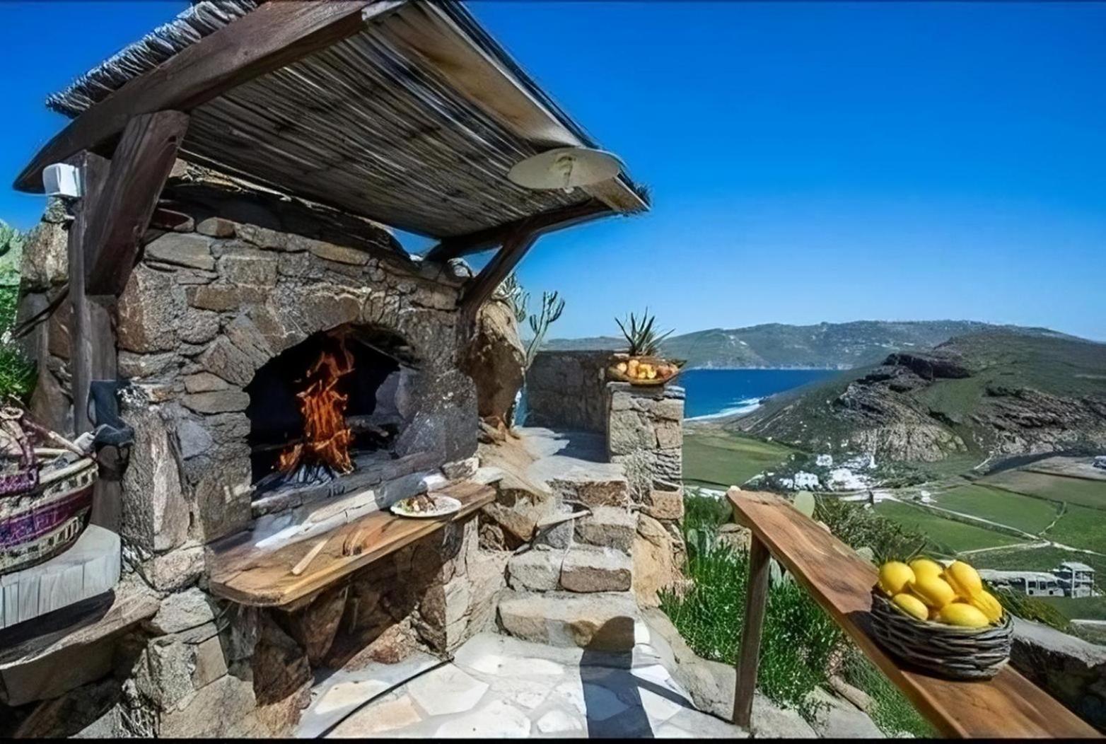 Villa Princess 5 4Bed With Small Tub Panormos Beach Exterior foto